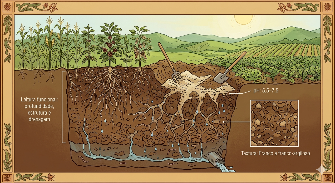 Perfil de solo Honduras